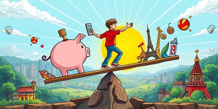 Balancing Saving and Enjoyment